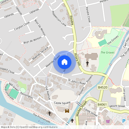 North Road, Brecon, LD3