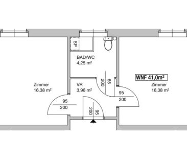 2-Zimmer-Wohnung, Top 107 - Photo 3