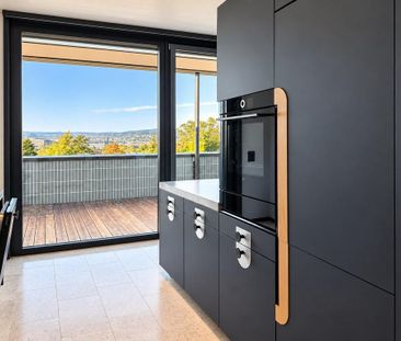 4,5 Zimmer-Neubauwohnung mit grosser Terrasse in Richtung Flughafen! - Foto 2