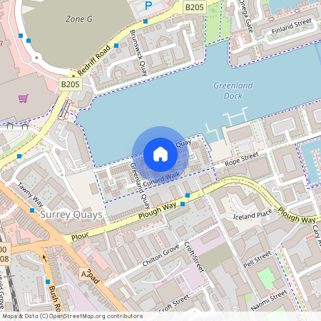 Trafalgar Close, Surrey Quays, SE16