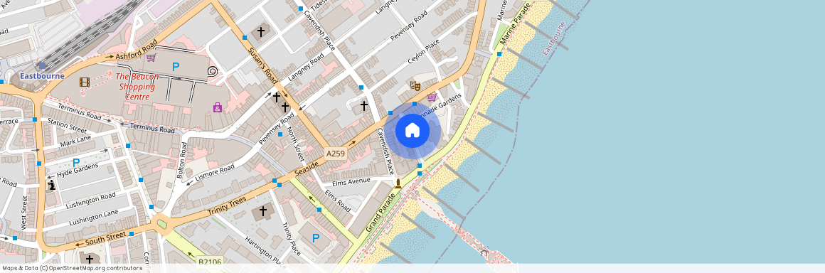 Queens Gardens, Eastbourne