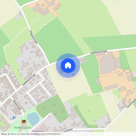 Hekkenstraat 37, 8720 Wakken