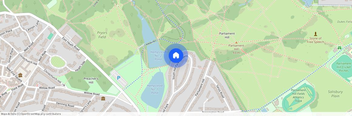 Flat 2-3, 104 South Hill Park, London