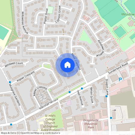 Moor Crescent, Durham