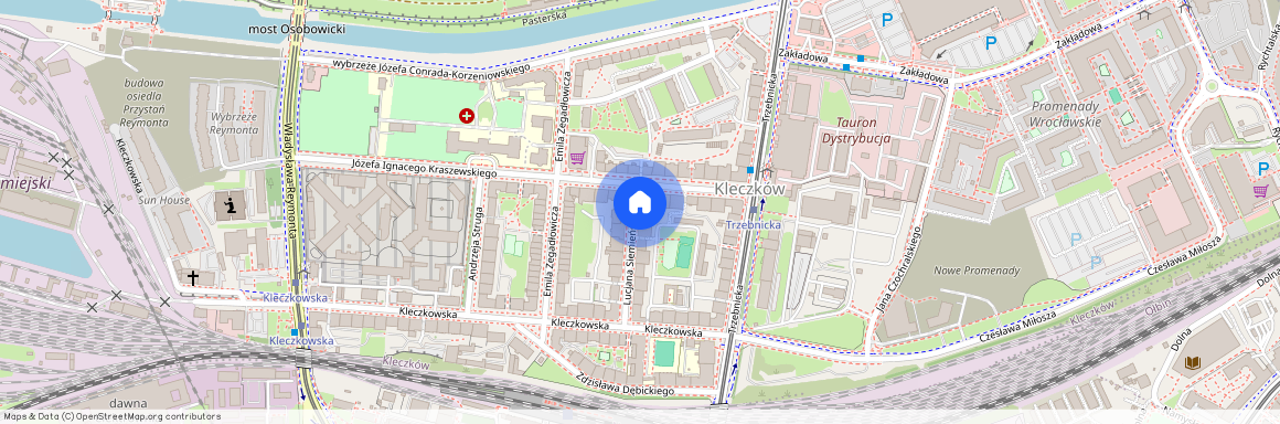 ul. Lucjana Siemieńskiego, Kleczków, Psie Pole, Wrocław, dolnośląskie