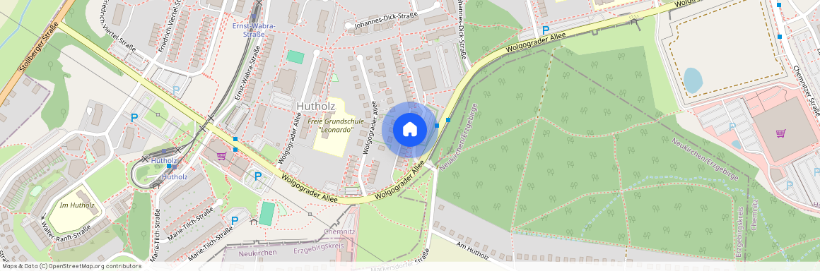 Wolgograder Allee 62, 1.OG Links, 09123 Sachsen - Chemnitz