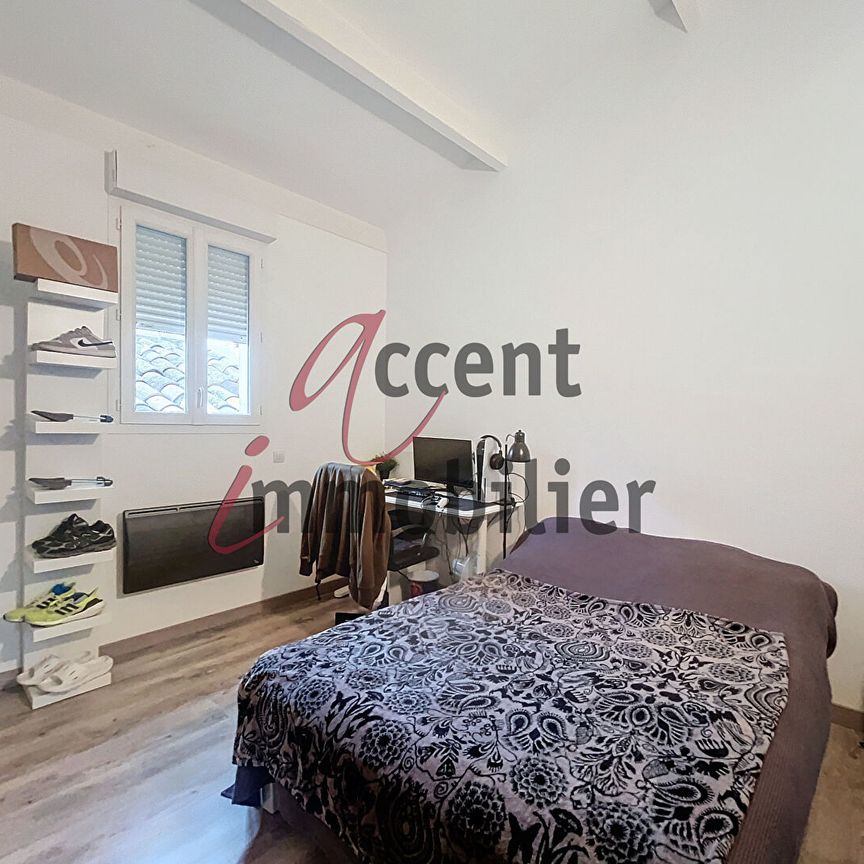 Caumont, centre : Maison de village T4 rénovée 99 m² avec terrasse et grand garage, - Photo 1