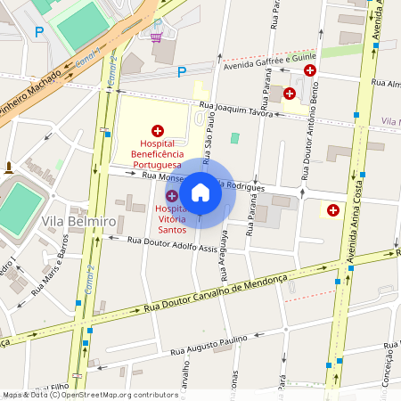 Rua São Paulo - Vila Belmiro, Santos - SP
