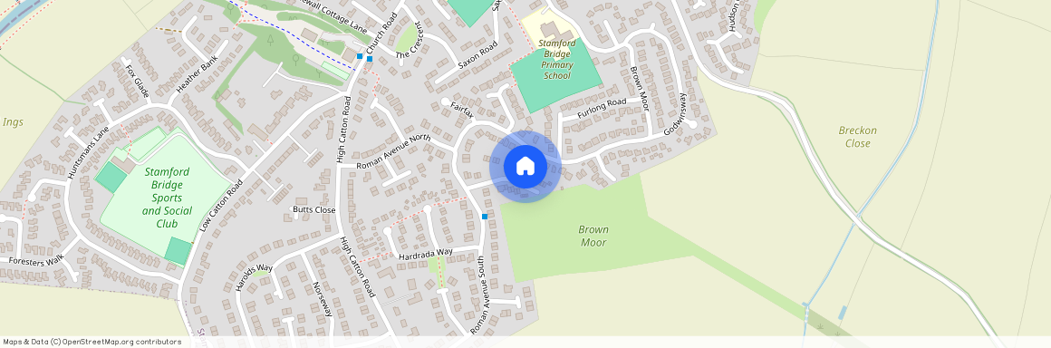 Roman Avenue South, Stamford Bridge, York, North Yorkshire, YO41