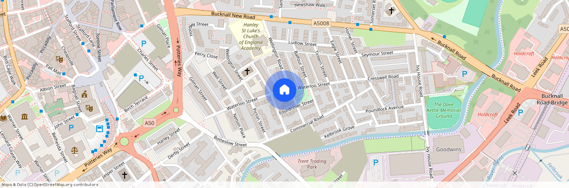 Waterloo Street, Stoke-On-Trent, ST1