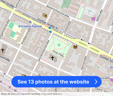 3-Zi.-Whg in bester Lage in Nürnberg-Gostenhof, in U-Bahn-Nähe, hel... - Photo 1
