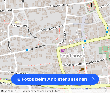 Helle schicke 2,5 Zimmer oberste Wohnung mit EBK u. tollem Bad in F... - Foto 1