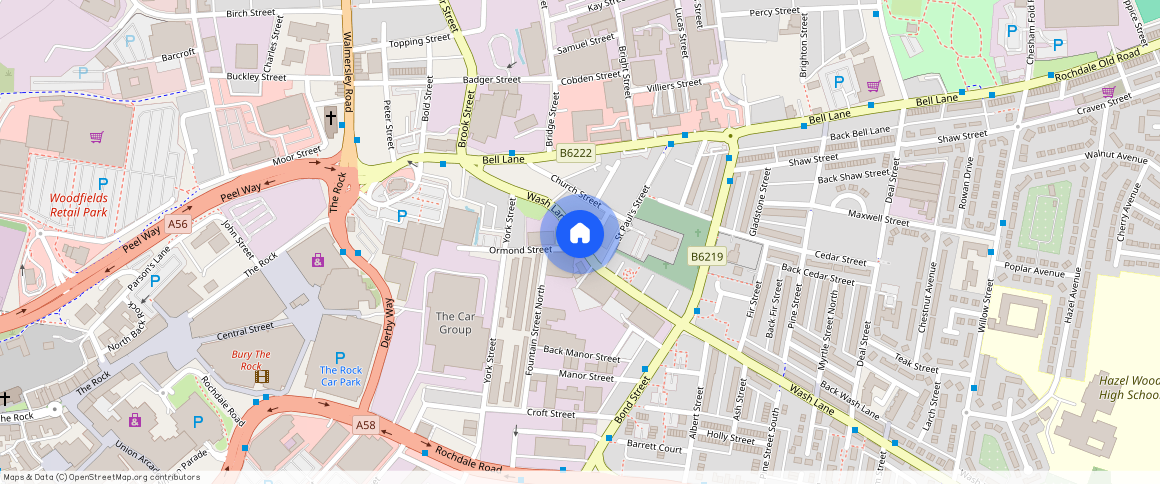 Wash Lane, Bury, BL9