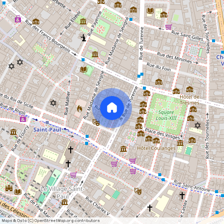 Appartement à louer rue de Jarente, Paris 4ème