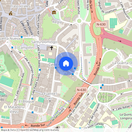 Santo Domingo-El Campillín, Oviedo