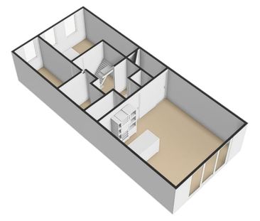 Appartement te huur: Koningshof 82-B 1941 CW Beverwijk - Foto 1