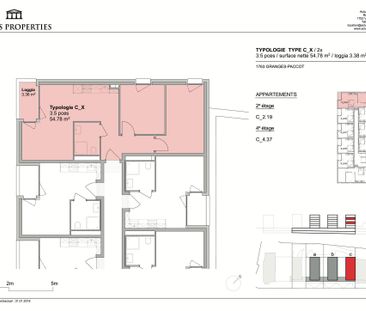 Wunderschöne 3.5 Zimmerwohnung in Granges-Paccot - Foto 5