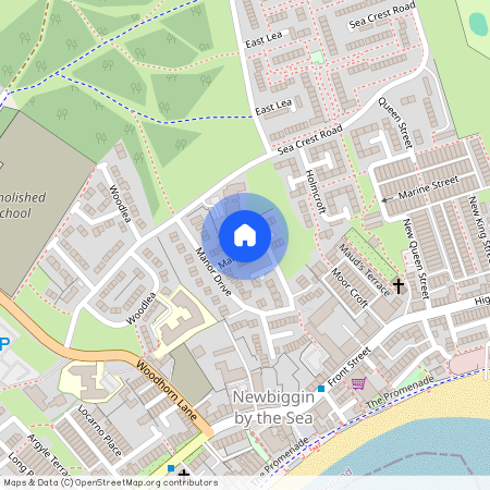 Manor View, Newbiggin by the Sea, Newbiggin-by-the-Sea, Northumberland, NE64 6HB