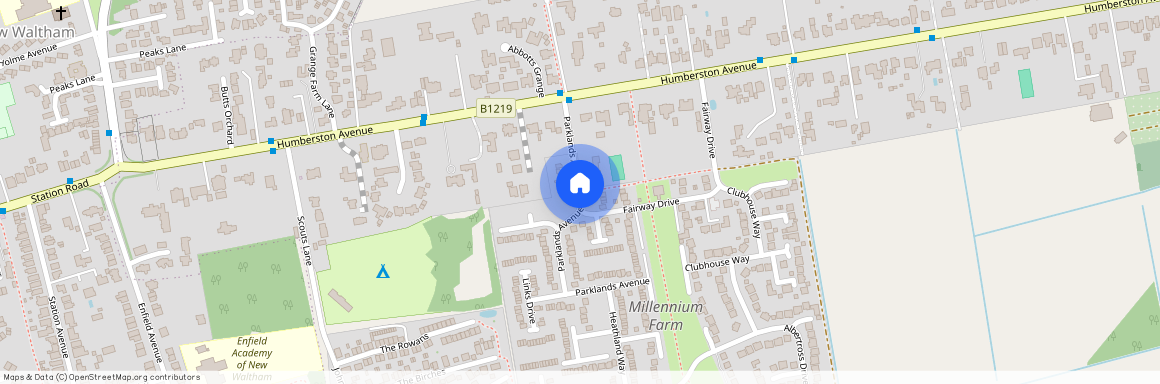 Parklands Avenue, Humberston, Grimsby, N E Lincs, DN36