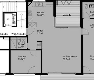 3½ Zimmer-Wohnung in Horgen (ZH), möbliert, auf Zeit - Foto 1