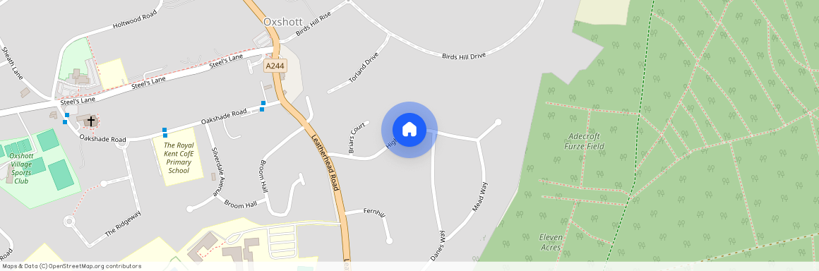 Oxshott, High Drive, KT22 0NG, Surrey