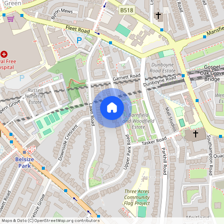 Parkstead Lodge, 31 Upper Park Road, NW3