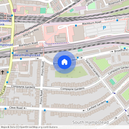 115 Broadhurst Gardens, London NW6