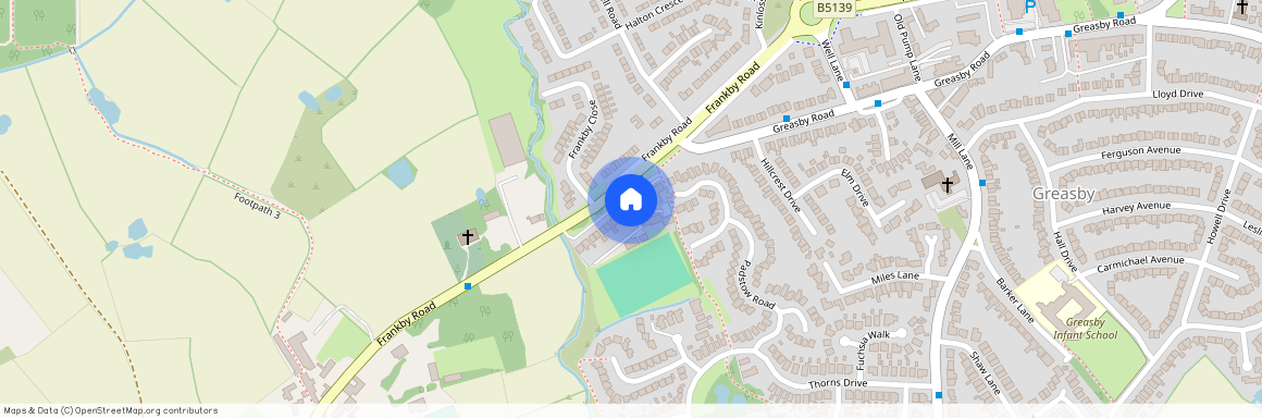 Frankby Road, Greasby, WIRRAL