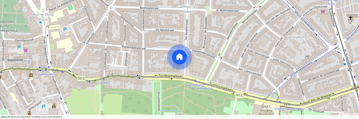 Ter Rivierenlaan 17 bus 601, 2100, Deurne