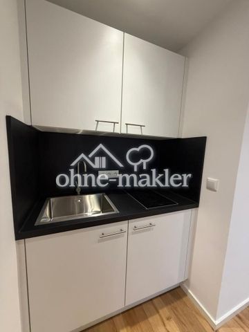 Helles, vollmöbliertes 1-Zimmer-Apartment mit Balkon – Erstbezug nach Sanierung - Photo 5