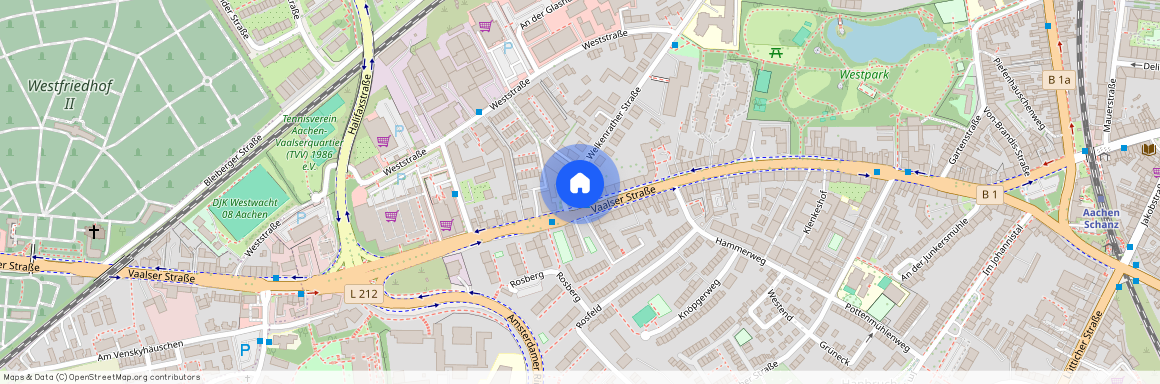 Vaalser Straße 188, 52074 Aachen - Aachen-Südviertel