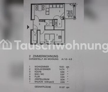 TAUSCHWOHNUNG Helle 2-Zimmer-Wohnung in Sendling zum Tausch - Photo 1