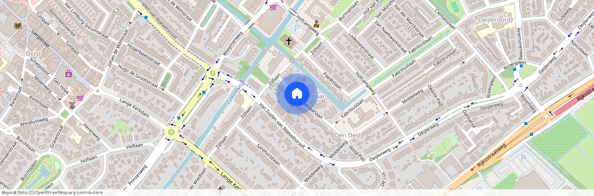 Groot Deijleroord en Ter Weer, 2241 JX, Hillenaarlaan, Wassenaar