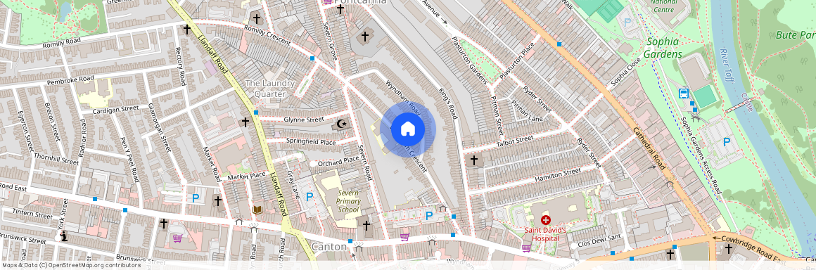 76 Wyndham Crescent, Cardiff, CF11 9EF, United Kingdom