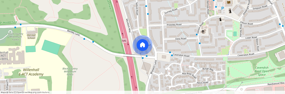 Crompton Close, Walsall, WS2