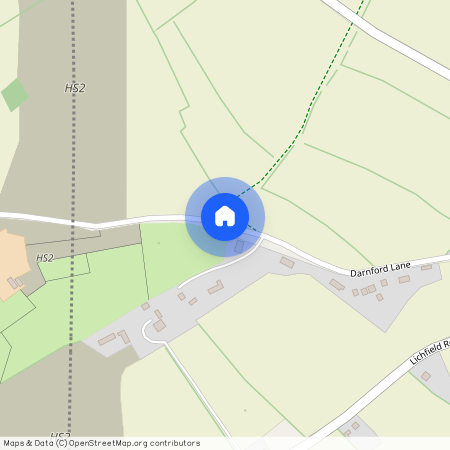 Darnford Lane, Whittington, Lichfield, Staffordshire, WS14