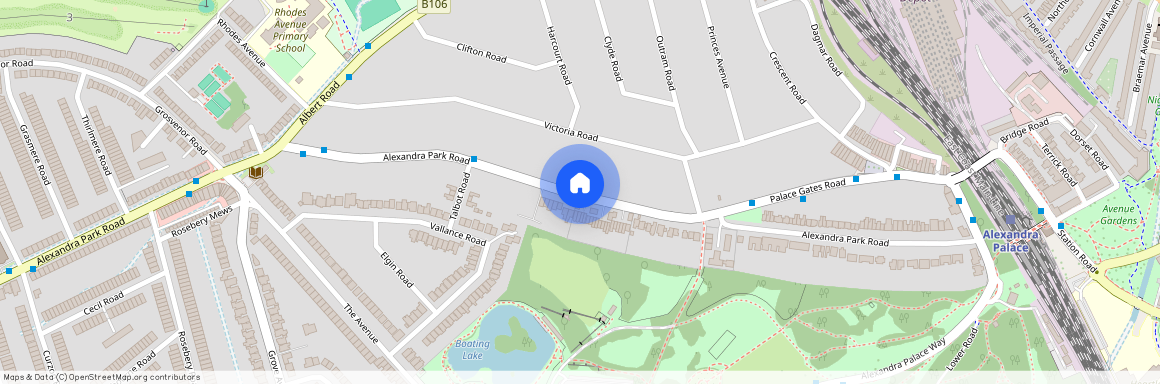 Alexandra Park Road, Alexandra Park, London, N22