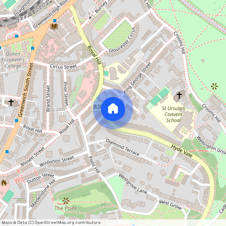 King George Street, Greenwich, London, SE10