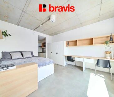 Pronájem moderního, kompletně zařízeného 1+kk, Brno - Trnitá, Dorny... - Photo 1
