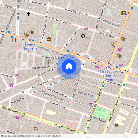 Rue Chénier, Francja, Paris