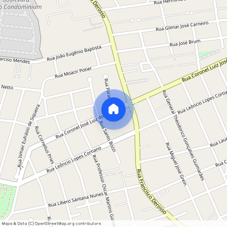 Rua Coronel Luiz José dos Santos, 3901, Xaxim - Curitiba - PR
