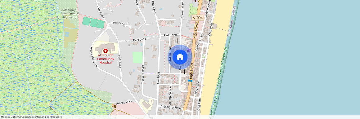 The Terrace, Aldeburgh, IP15 5AP, United Kingdom, East Suffolk