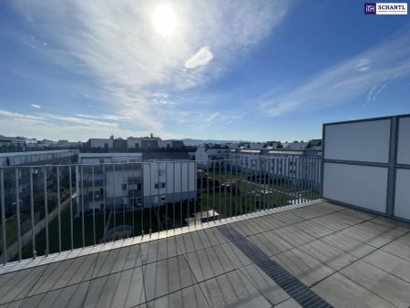 3-ZIMMER DACHGESCHOSSHIT MIT TERRASE UND WEITBLICK! - inkl. Küche, Parkettboden, uvm. - *Garagenanmietung möglich* - Photo 4