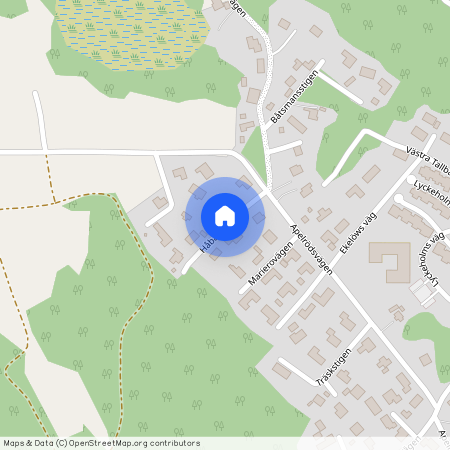 Håbackavägen, Onsala