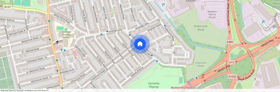 Gooseley Lane, East Ham, Beckton, Barking, E6 6AW, London