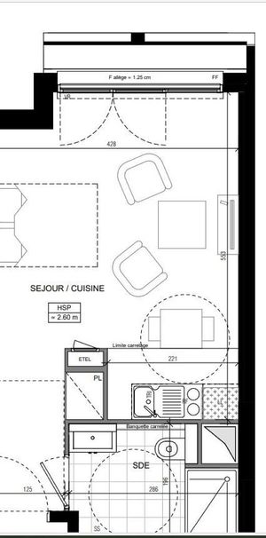 location Appartement T1 DE 29.38m² À VANVES - Photo 1