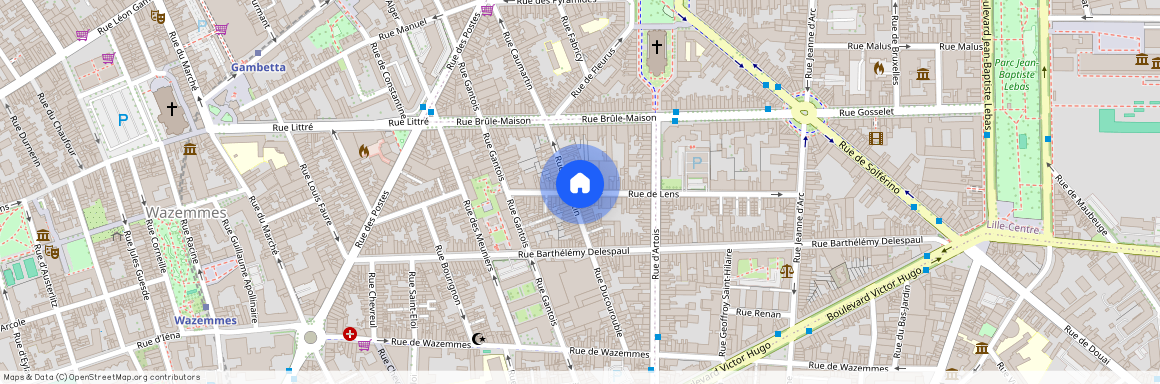 Rue de Lens - LILLE-GAMBETTA