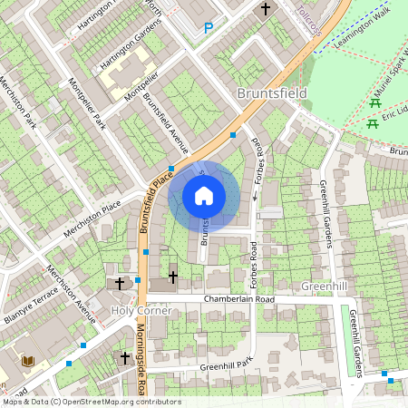 Bruntsfield Gardens, Edinburgh, EH10