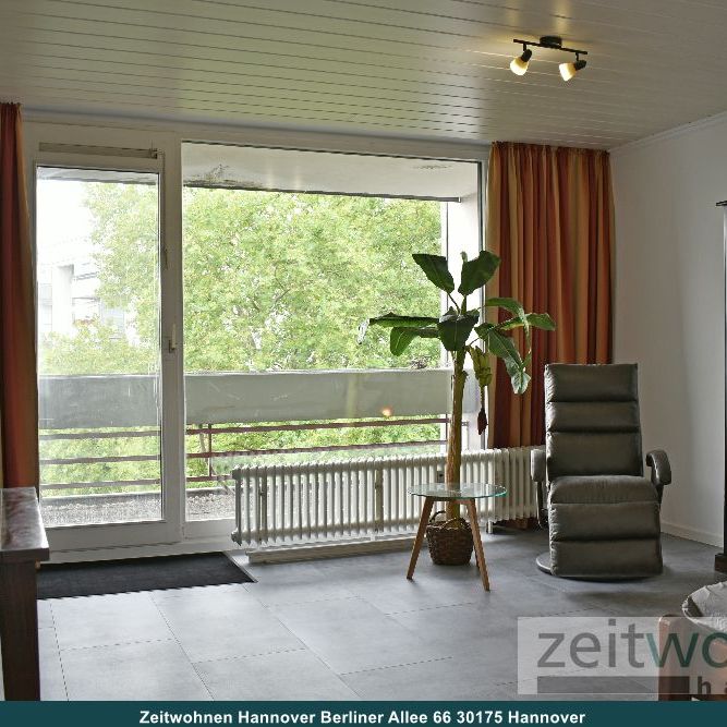 Laatzen, 1 Zimmer Apartment mit Balkon, Internet, frisch saniert - Photo 1