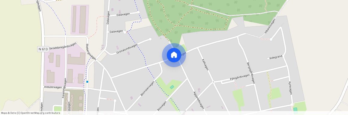 Vibäcksvägen, Harplinge